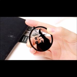 Halloween Dangle Earrings witch brewing for Women Girls Black